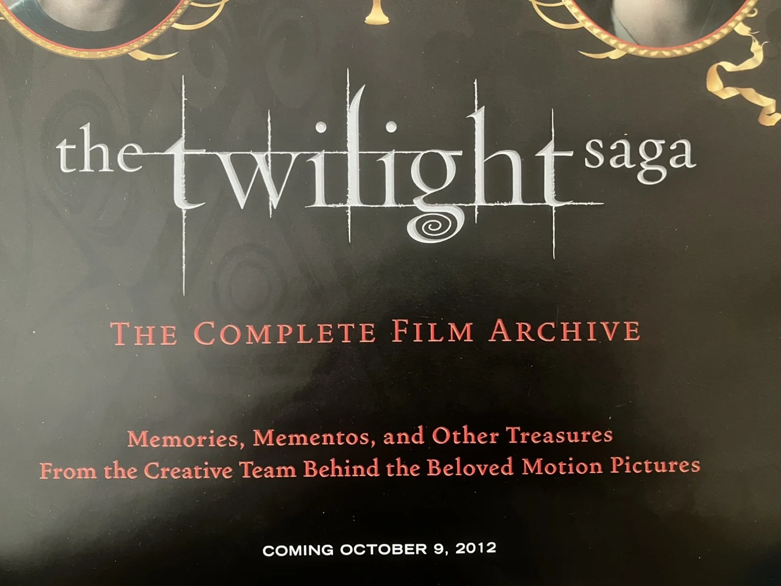 Twilight Saga Complete Film Archive - official promo mini poster - Little Brown, изображение 4