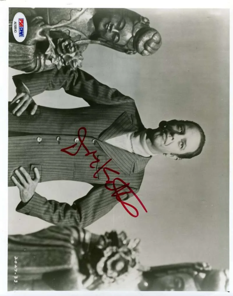 DON KNOTTS — Don Knotts Psa Dna Hand Signed 8x10 The Love God Photo Original Autograph
