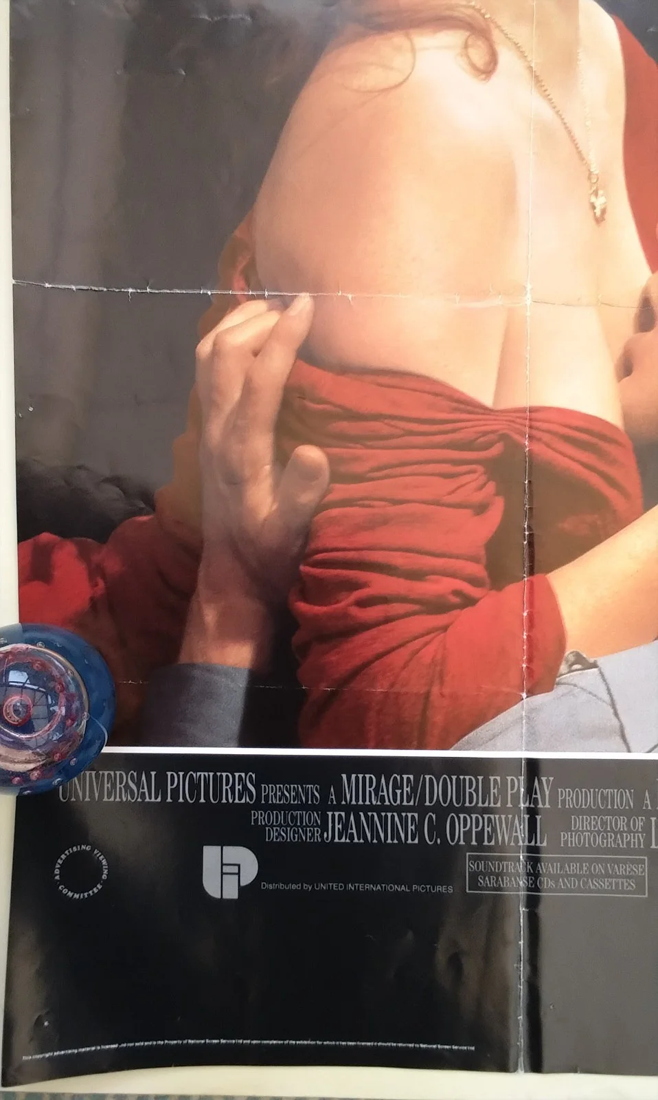White Palace - Susan Sarandon James Spader. Original UK Quad Film Poster 1990, изображение 2