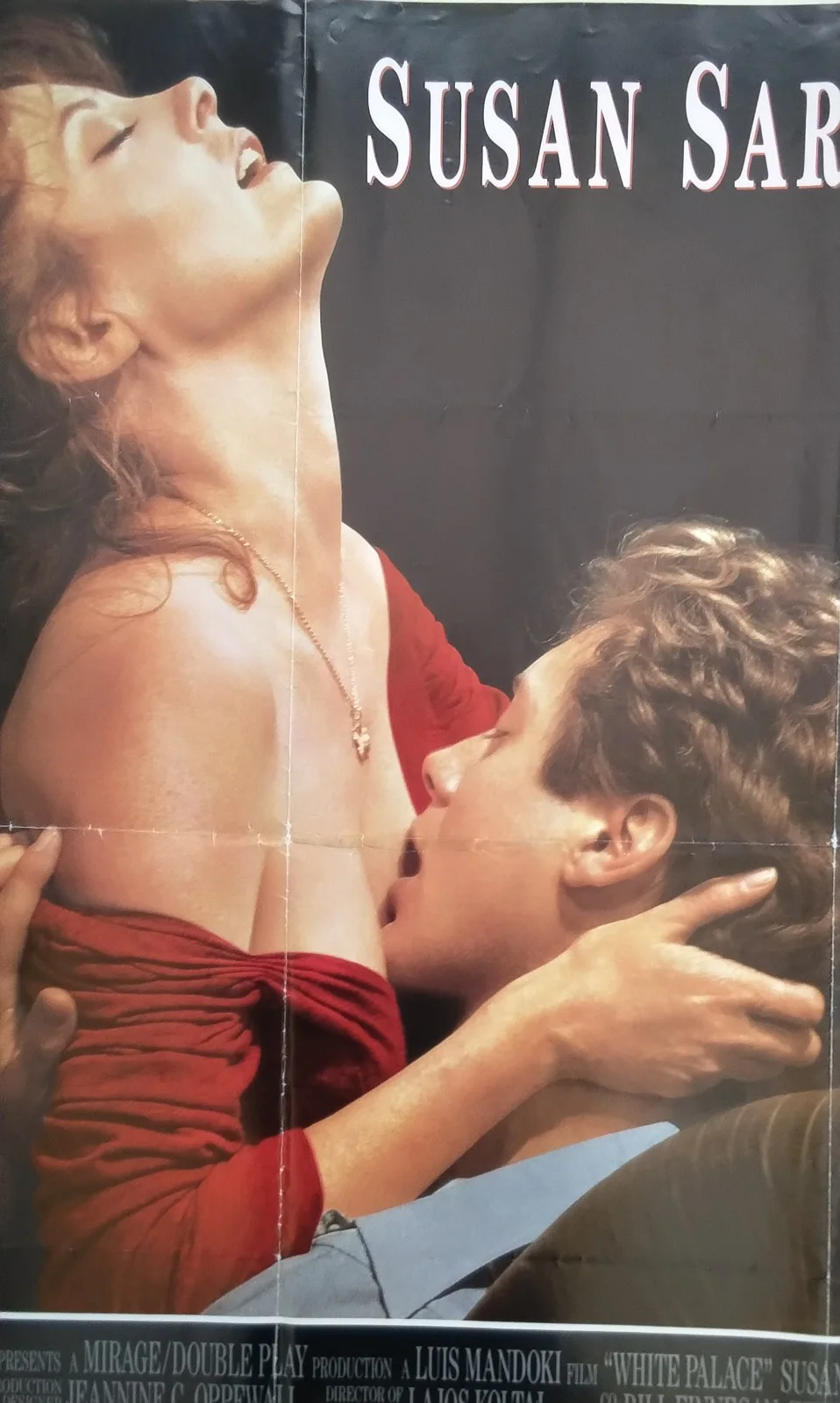 White Palace - Susan Sarandon James Spader. Original UK Quad Film Poster 1990, изображение 3