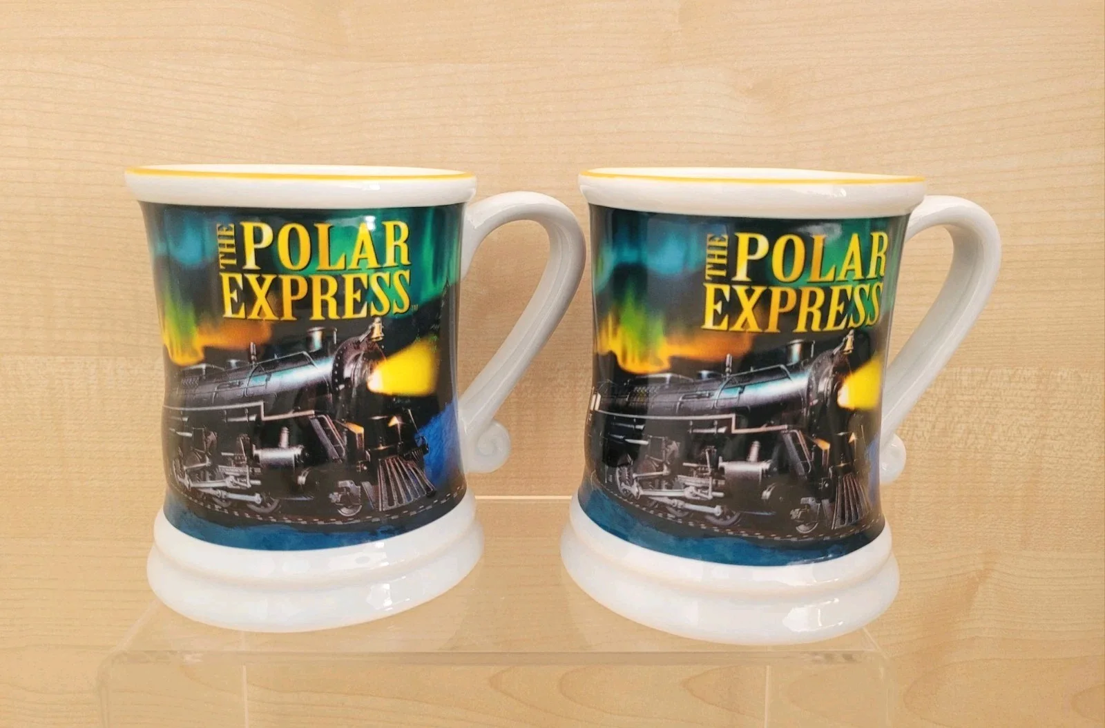 Polar Express Mugs & Tote Bag With 3 Train Tickets, image 3