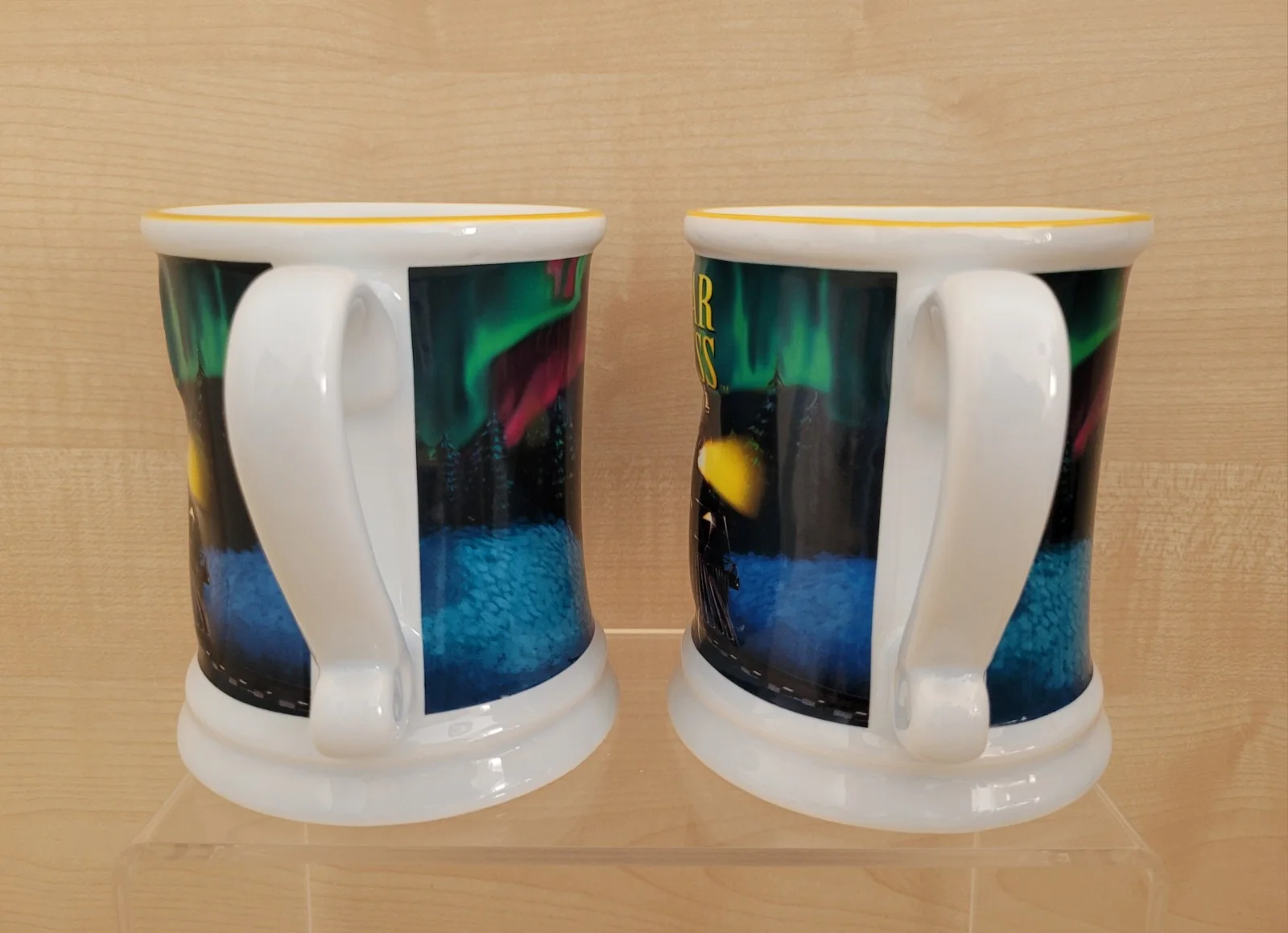Polar Express Mugs & Tote Bag With 3 Train Tickets, image 5