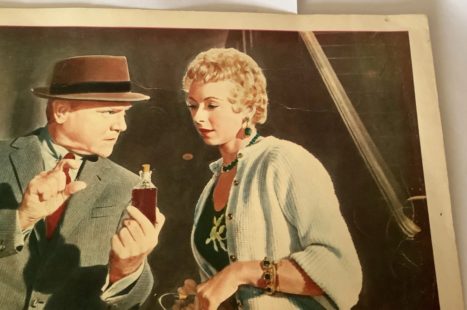 NEVER STEAL ANYTHING SMALL ORIGINAL LOBBY CARD: JAMES CAGNEY CARA WILLIAMS 1959, image 3