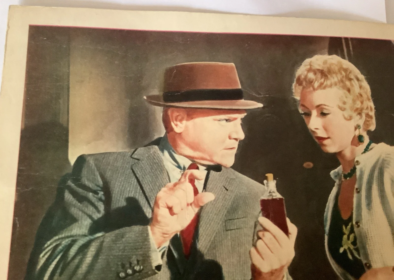 NEVER STEAL ANYTHING SMALL ORIGINAL LOBBY CARD: JAMES CAGNEY CARA WILLIAMS 1959, image 4