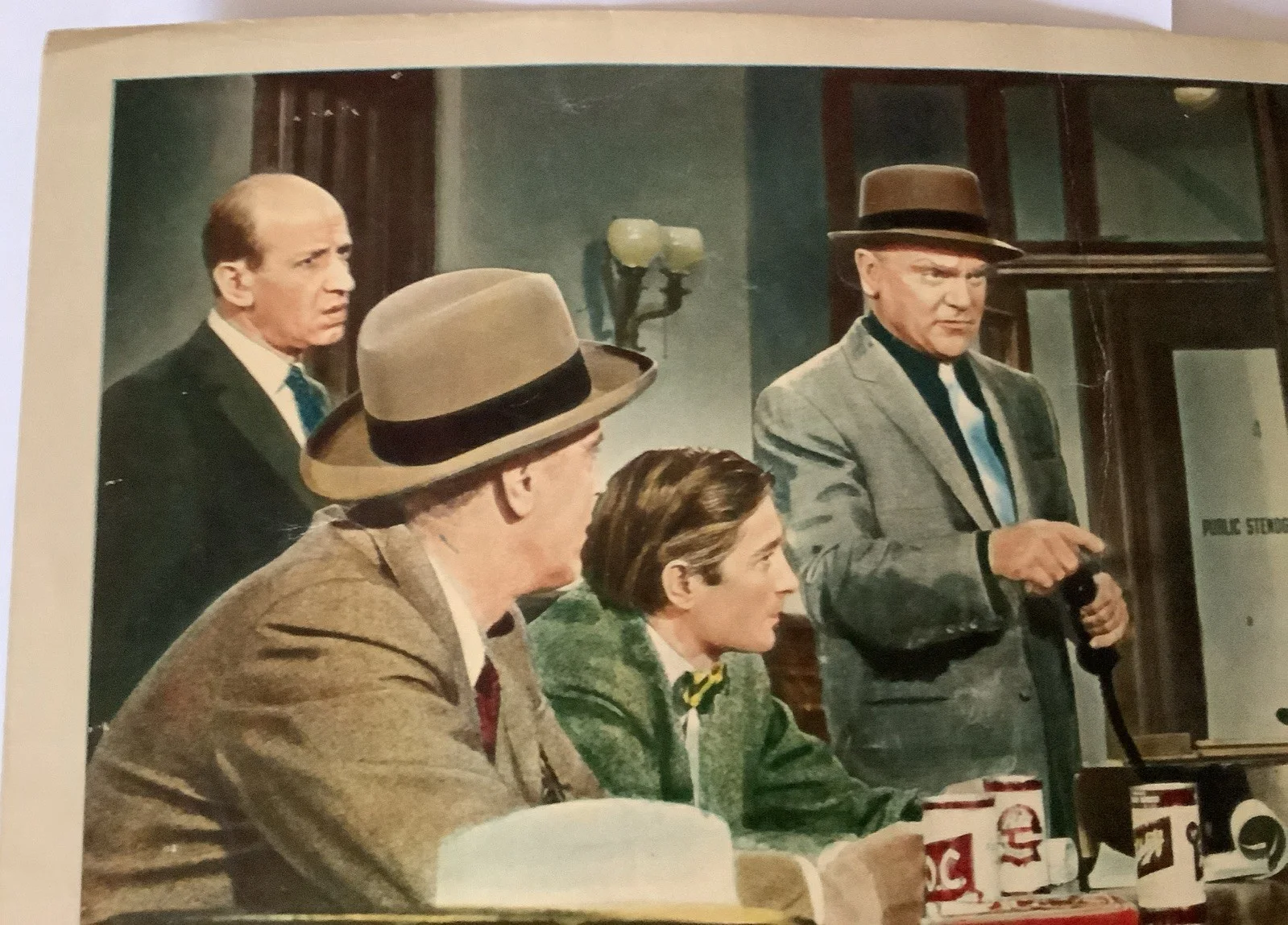 NEVER STEAL ANYTHING SMALL ORIGINAL LOBBY CARD: JAMES CAGNEY CARA WILLIAMS 1959, image 2