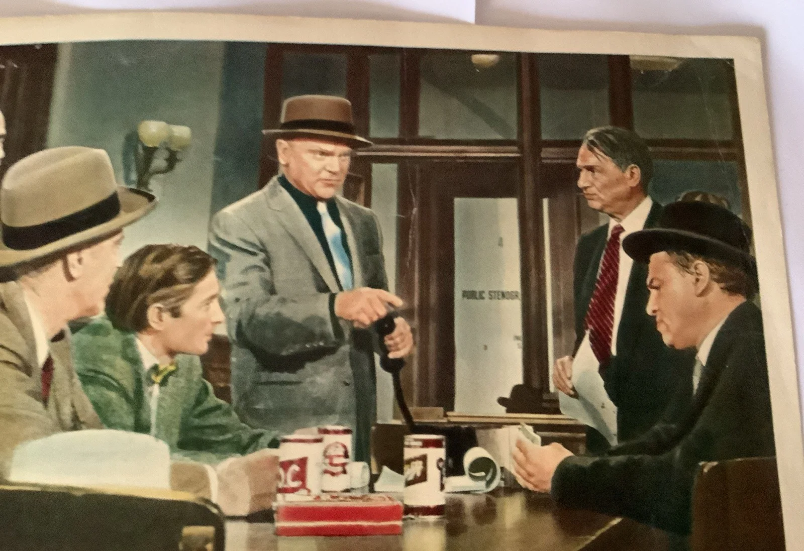 NEVER STEAL ANYTHING SMALL ORIGINAL LOBBY CARD: JAMES CAGNEY CARA WILLIAMS 1959, image 3