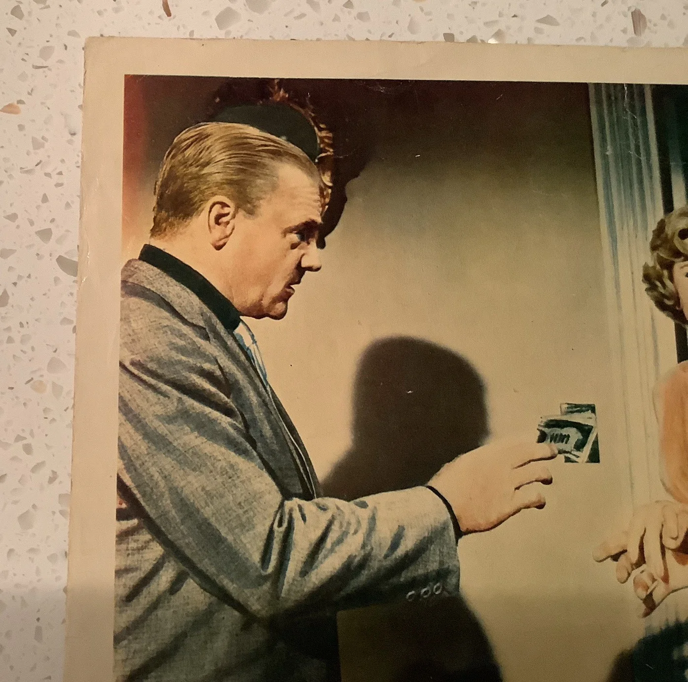 NEVER STEAL ANYTHING SMALL - JAMES CAGNEY SHIRLEY JONES LOBBY CARD, изображение 2