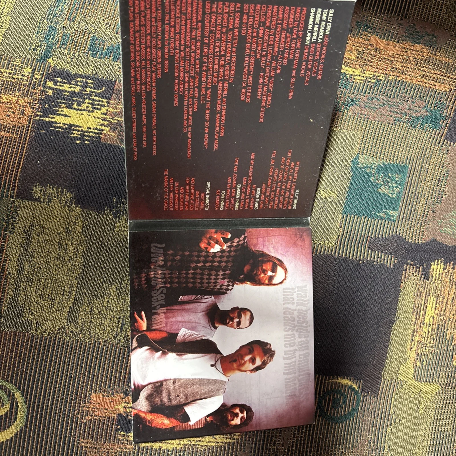 Godsmack The Oracle Autographed CD, image 2