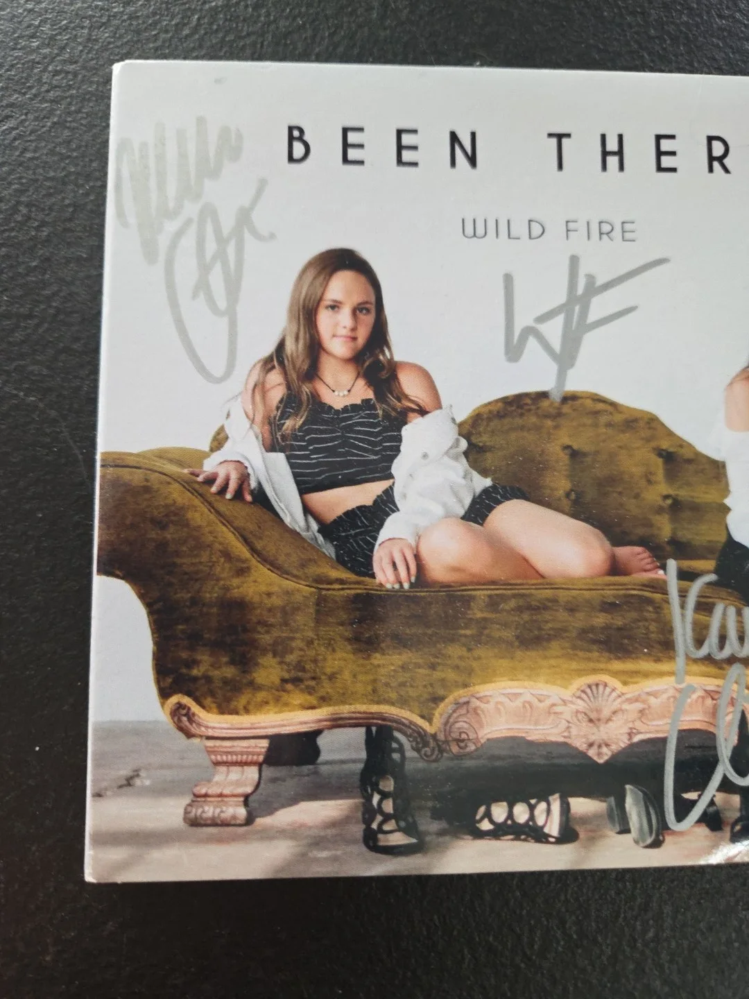 Been There Wild Fire CD Kelli & Kayla Lutzwig Signed Autographed CD Digipak 2019, image 2