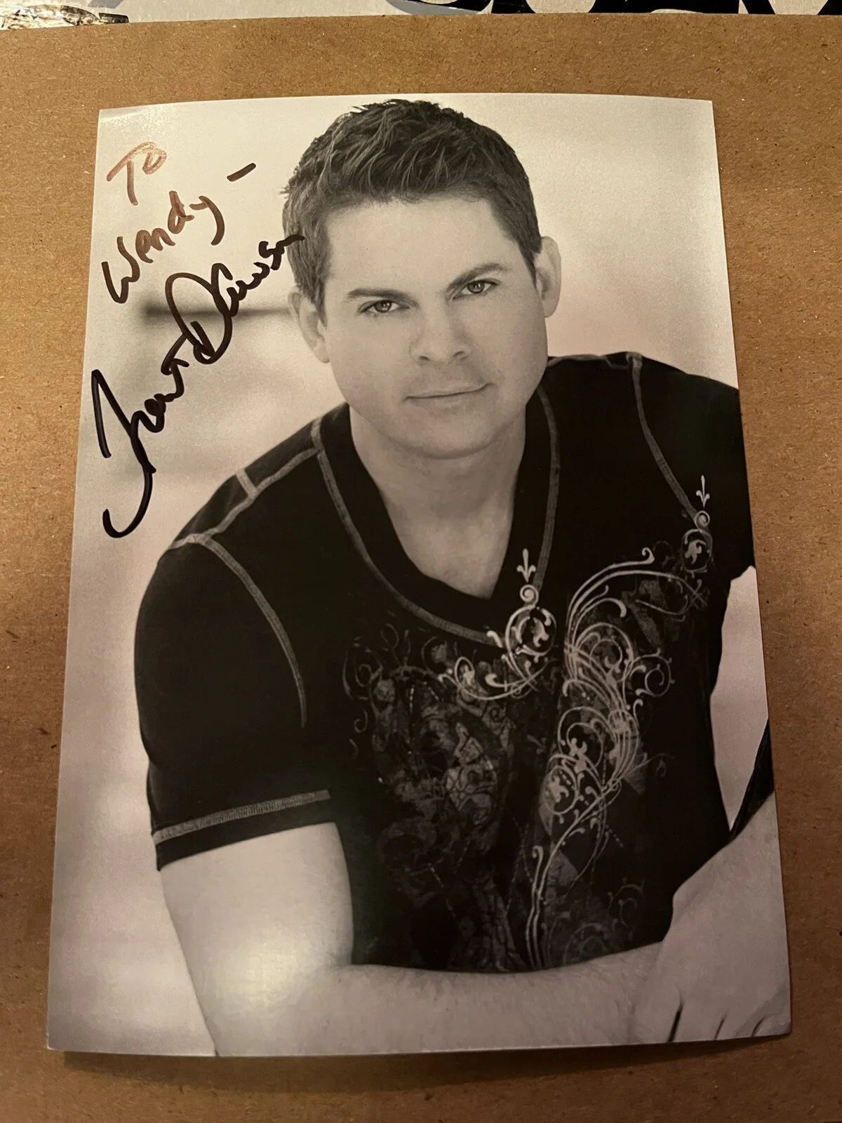 Trent Dawson — Trent Dawson Signed 5x7 Photo Actor / Soap Opera / As The World Turns, image 2