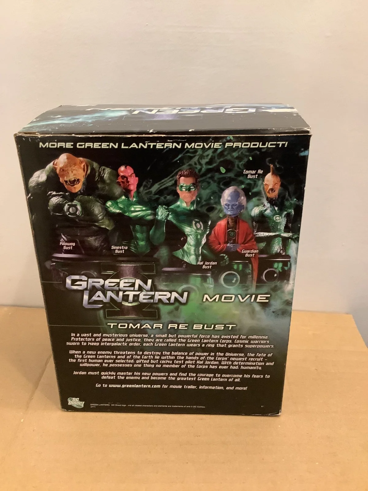 DC Direct Limited Edition Green Lantern Movie Tomar Re Bust, 363/4000, изображение 3