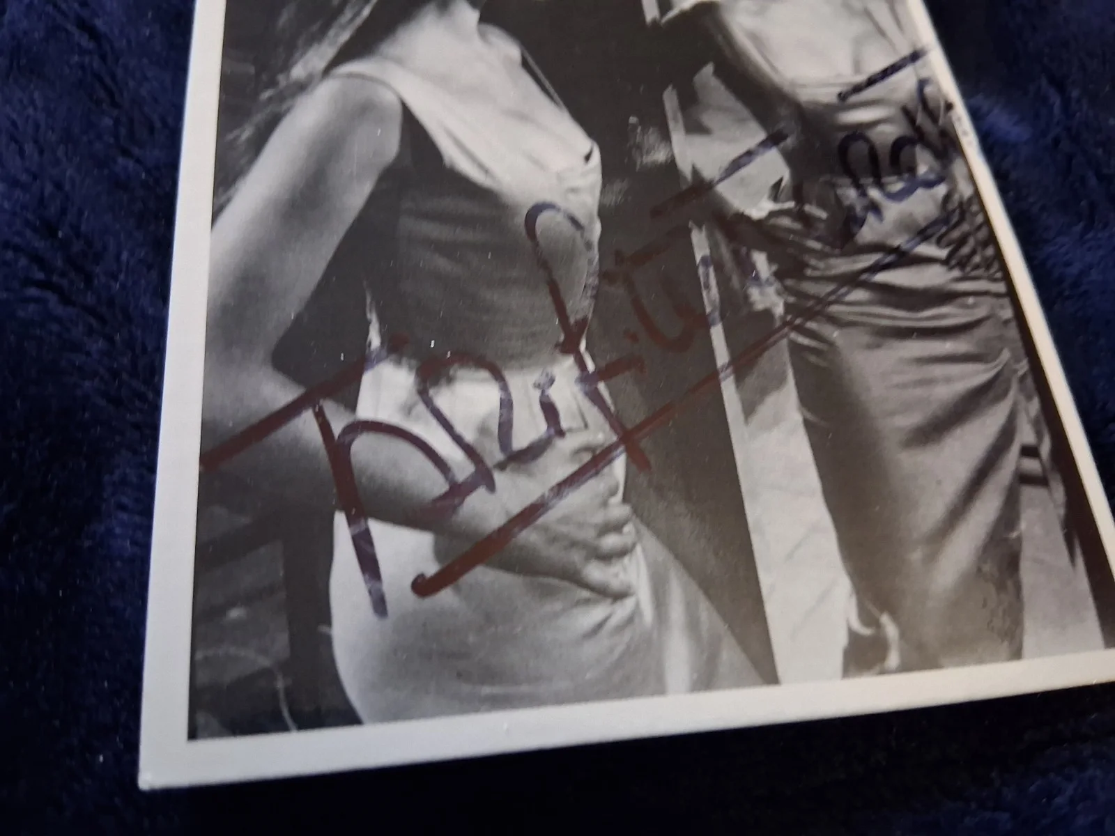 Brigitte Bardot — Brigitte Bardot signed postcard 4"x6" image The Light Across the Street, 1956, изображение 4