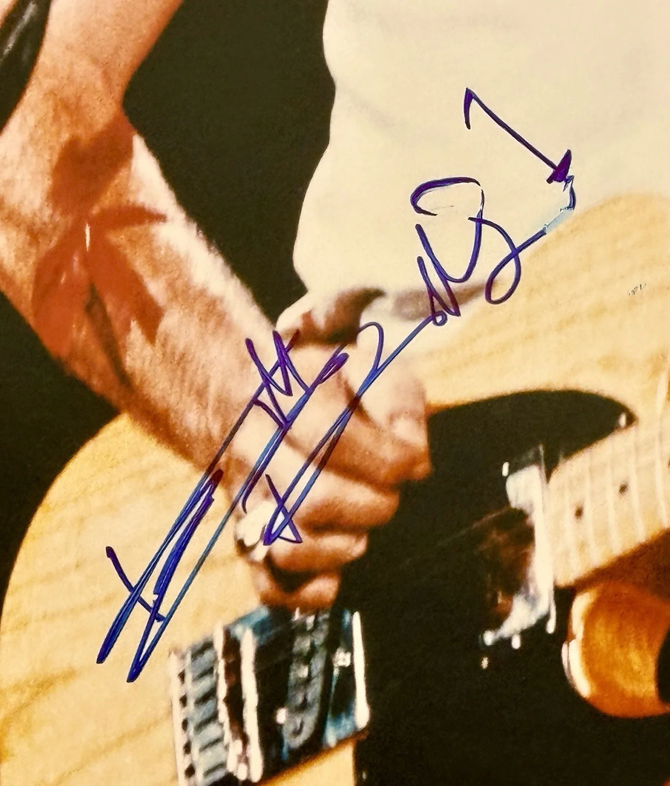 Keith Richards signed Photo Rolling Stones 16x20 inch psa dna loa, изображение 2