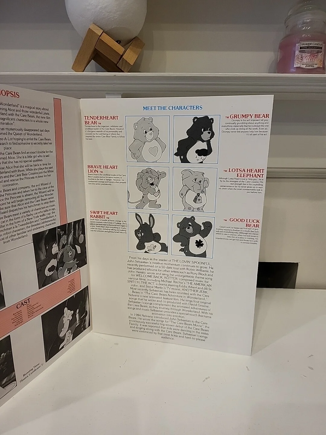 The Care Bears Adventures In Wonderland Press Book Press Kit Campaign Book, image 4