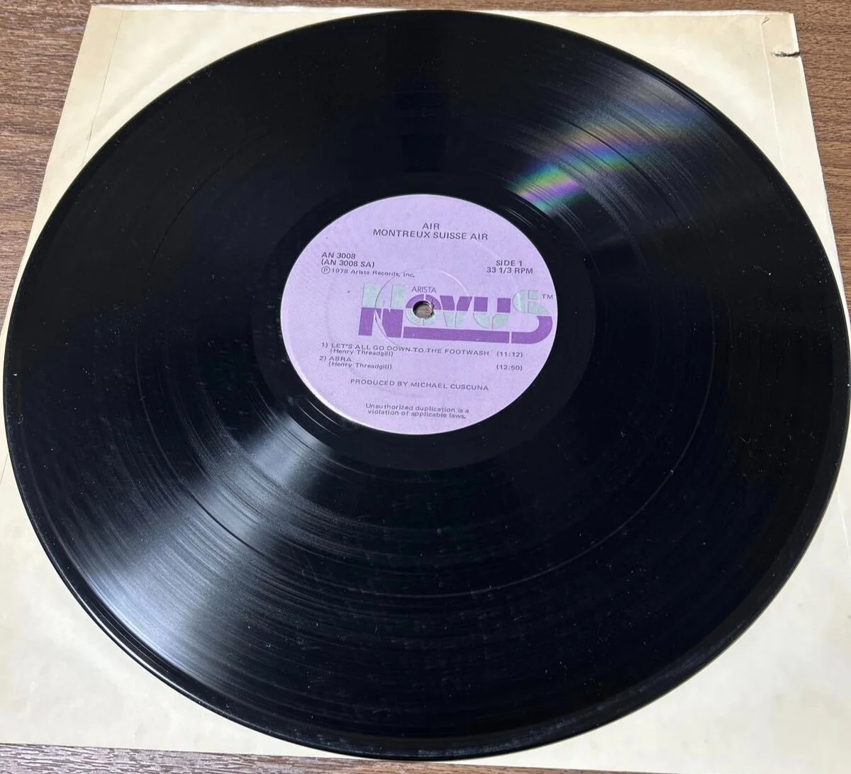 Fred Hopkins signed autograpged lp original free jazz great very rare, изображение 5