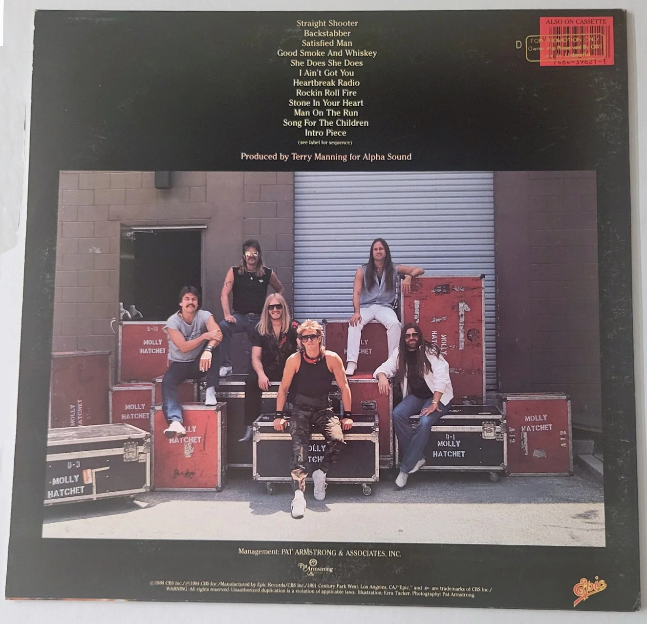 Molly Hatchet Autographed Promo Record The Deed is Done LP Vinyl Signed, image 2