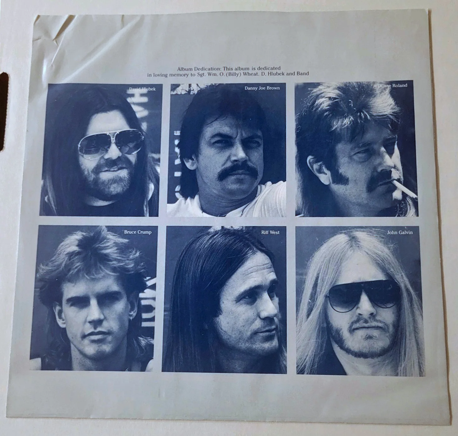 Molly Hatchet Autographed Promo Record The Deed is Done LP Vinyl Signed, image 5