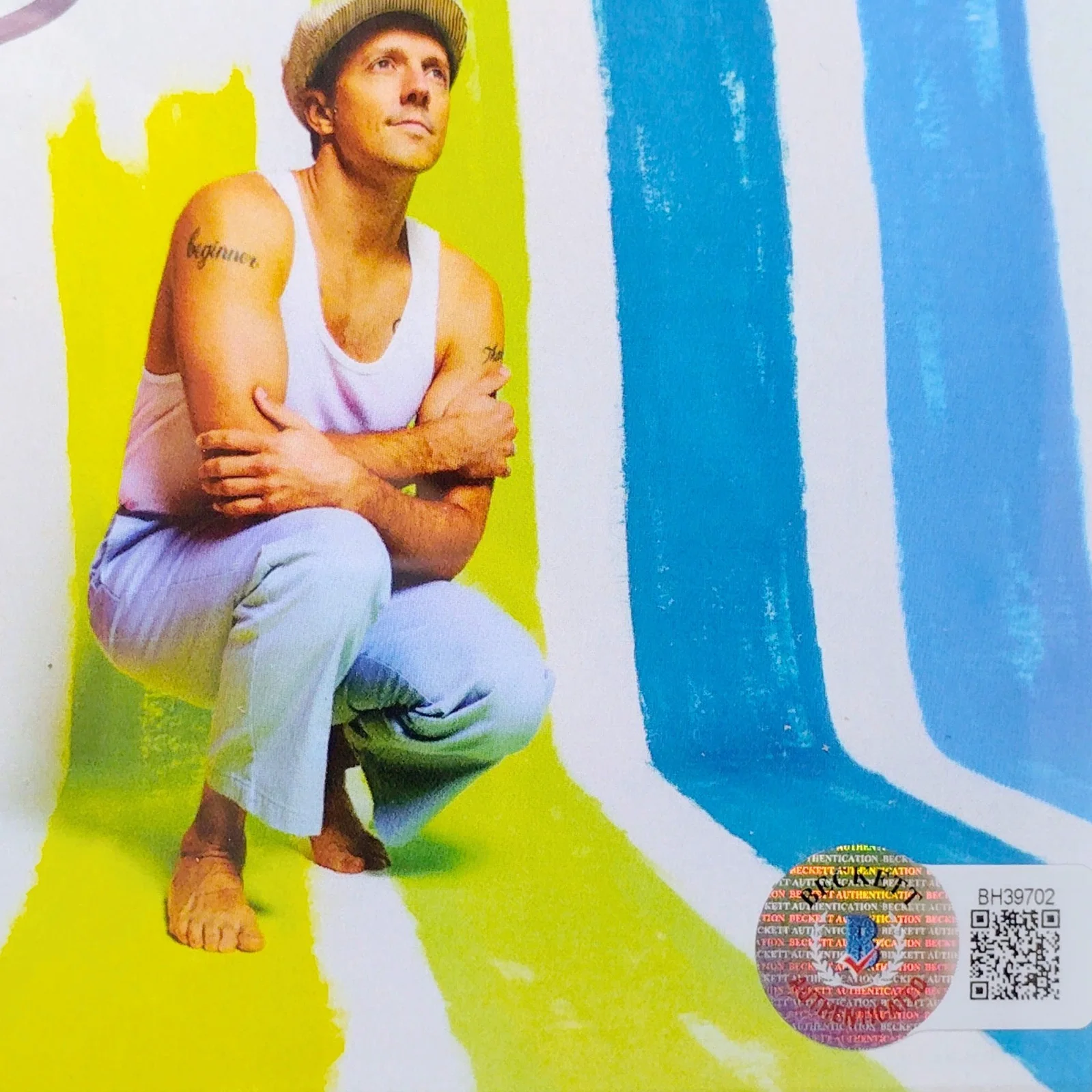 Jason Mraz — Jason Mraz Signed Mystical Magical Rhythmical Radical Ride CD Beckett BAS COA, image 3