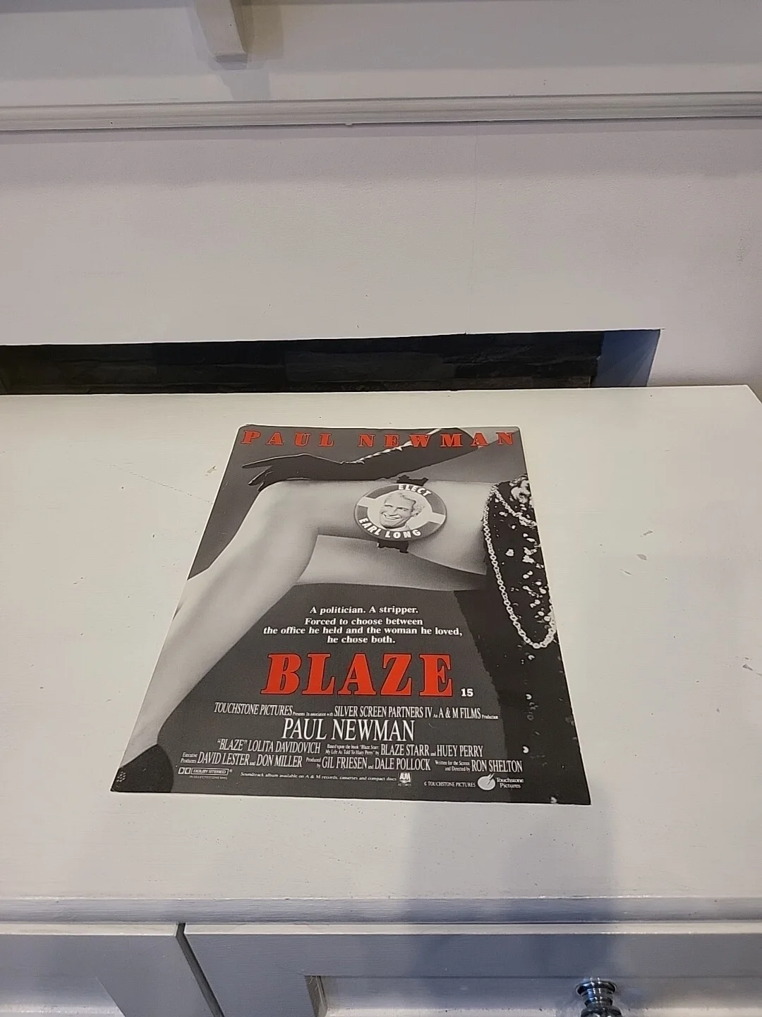 Original Blaze Movie Press Book Press Kit Paul Newman, изображение 2