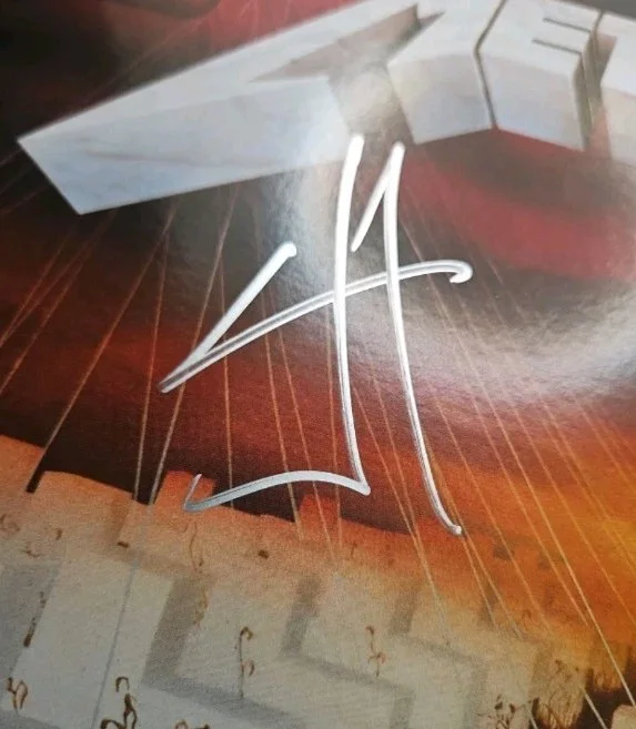 Metallica Master of Puppets Autographed Vinyl Record Authentication Pros, image 4