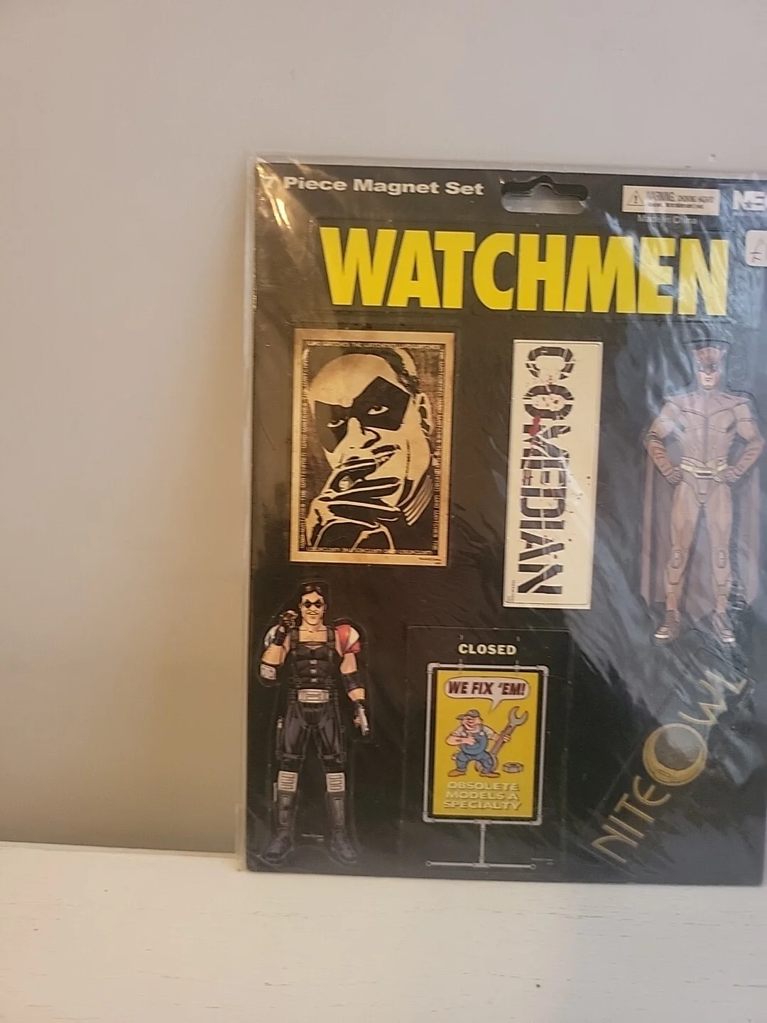 Neca 7 piece magnet set watchmen Movie Rare, изображение 2