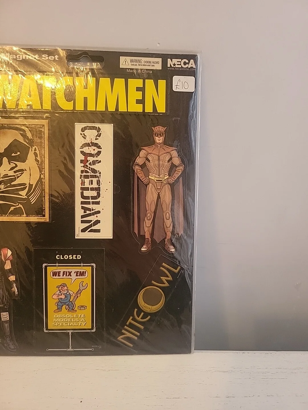 Neca 7 piece magnet set watchmen Movie Rare, изображение 5