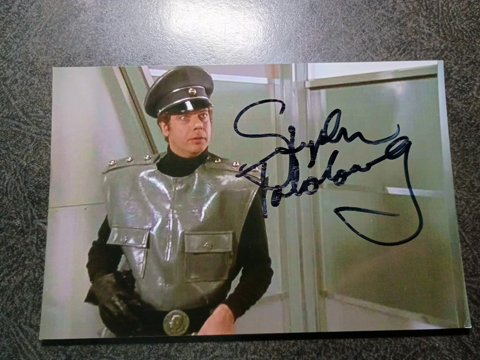STEPHEN TOBOLOWSKY — STEPHEN TOBOLOWSKY 2 Hand Signed Autograph Photo S -GROUNDHOG DAY & SPACEBALLS, изображение 2