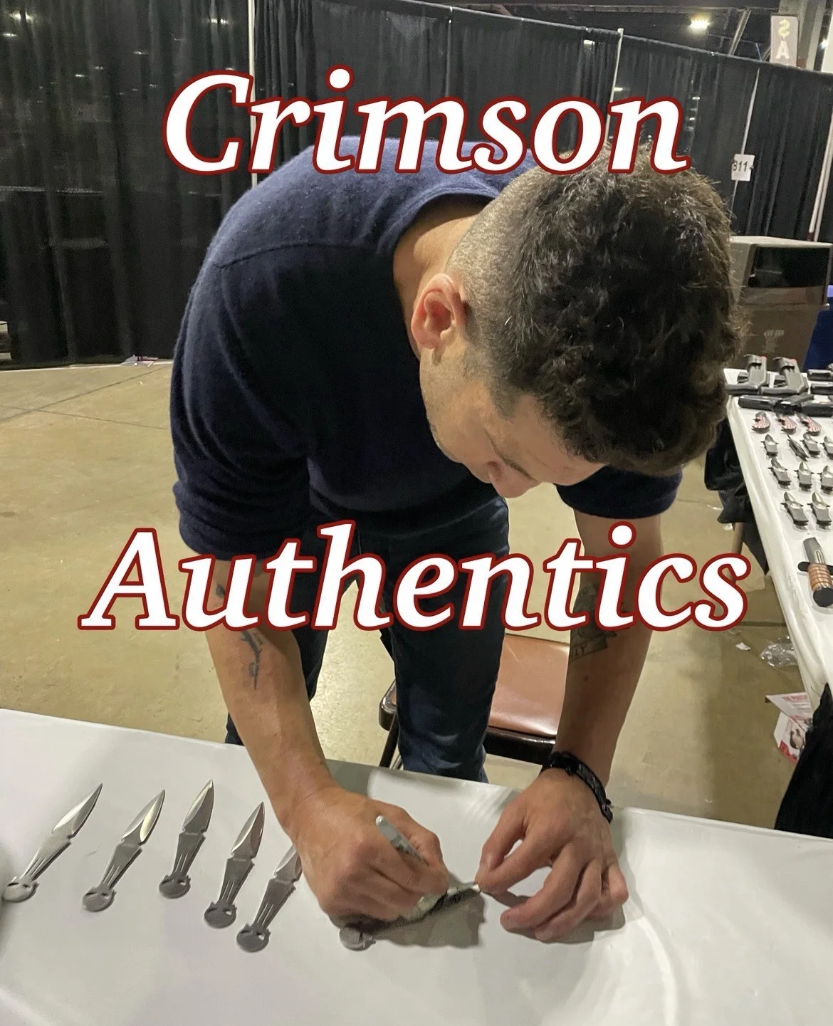 Jon Bernthal — Jon Bernthal SIGNED The Punisher Knife w/ JSA COA & Photo Proof ~ Throwing, image 3