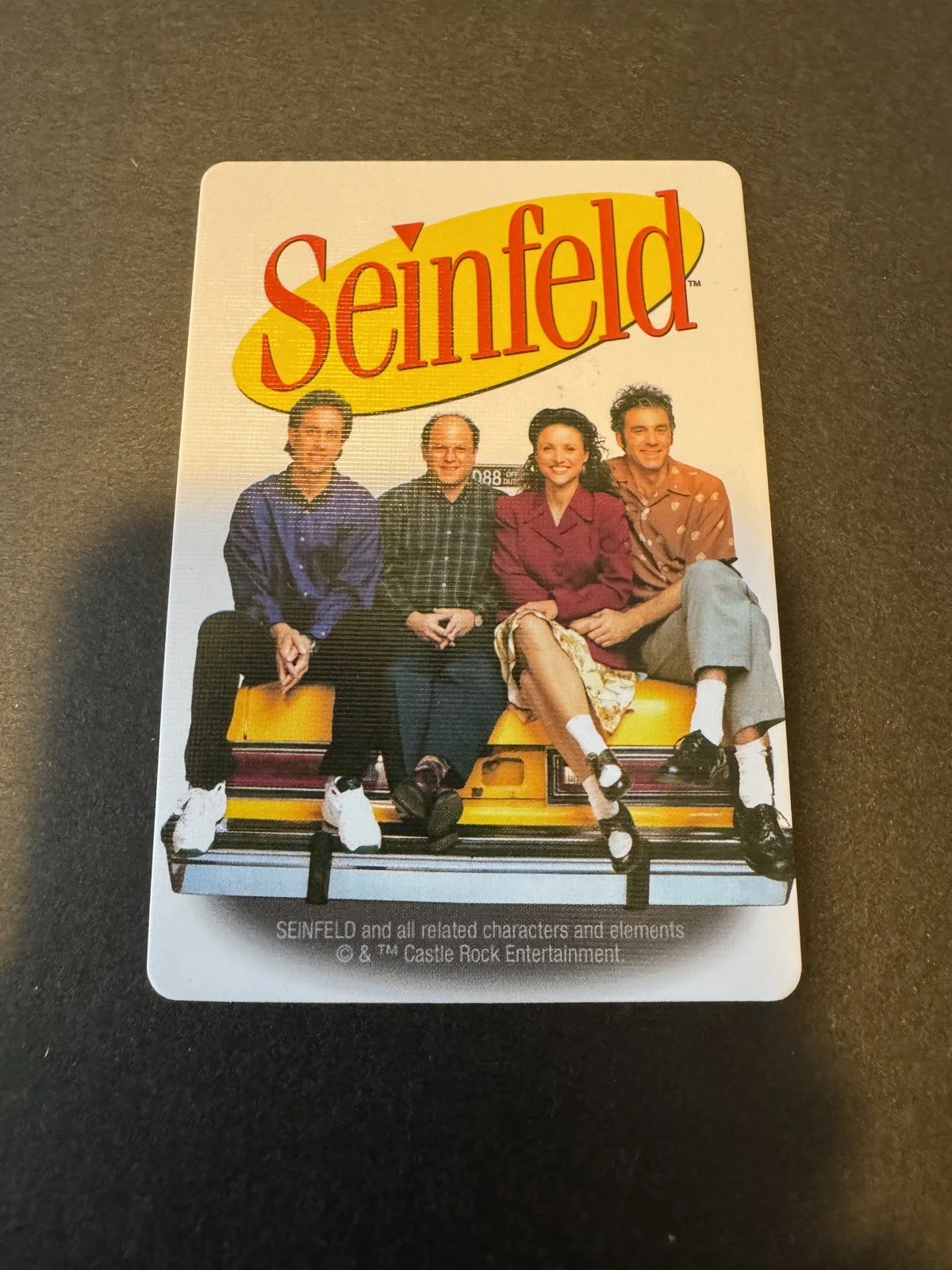 Jason Alexander — Jason Alexander Signed Seinfeld Playing Card Autograph, image 3