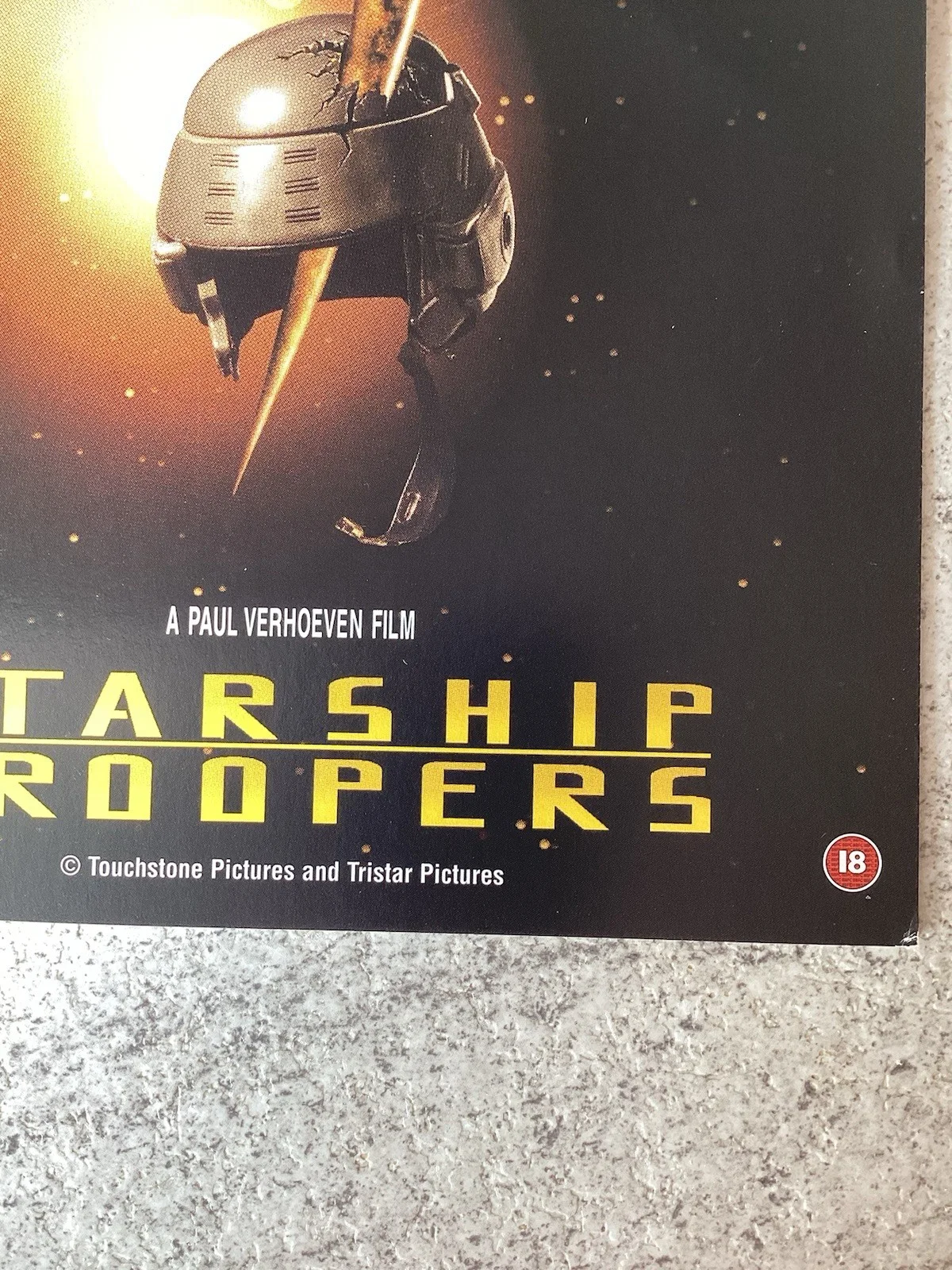 Vintage Style Postcard "Starship Troopers" 1997 – Reproduction Art – Print, изображение 4