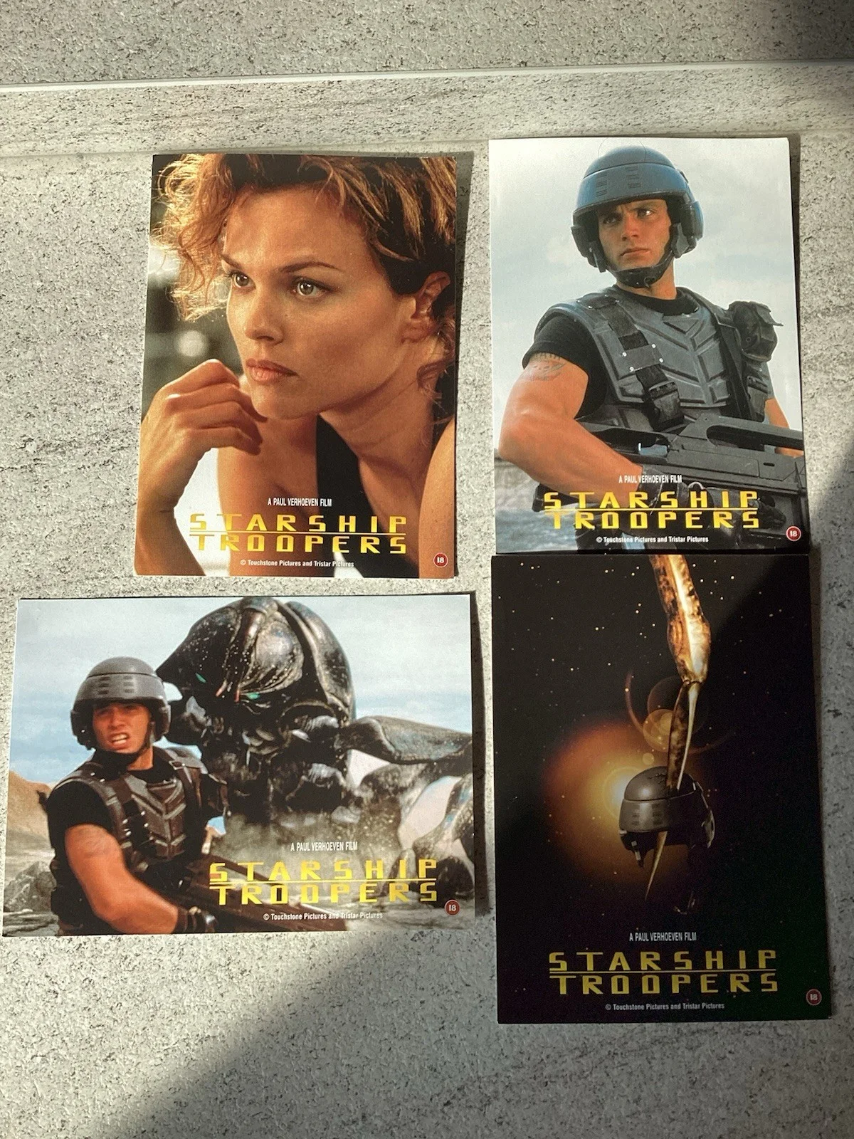 Vintage Style Postcard "Starship Troopers" 1997 – Reproduction Art – Print, изображение 5