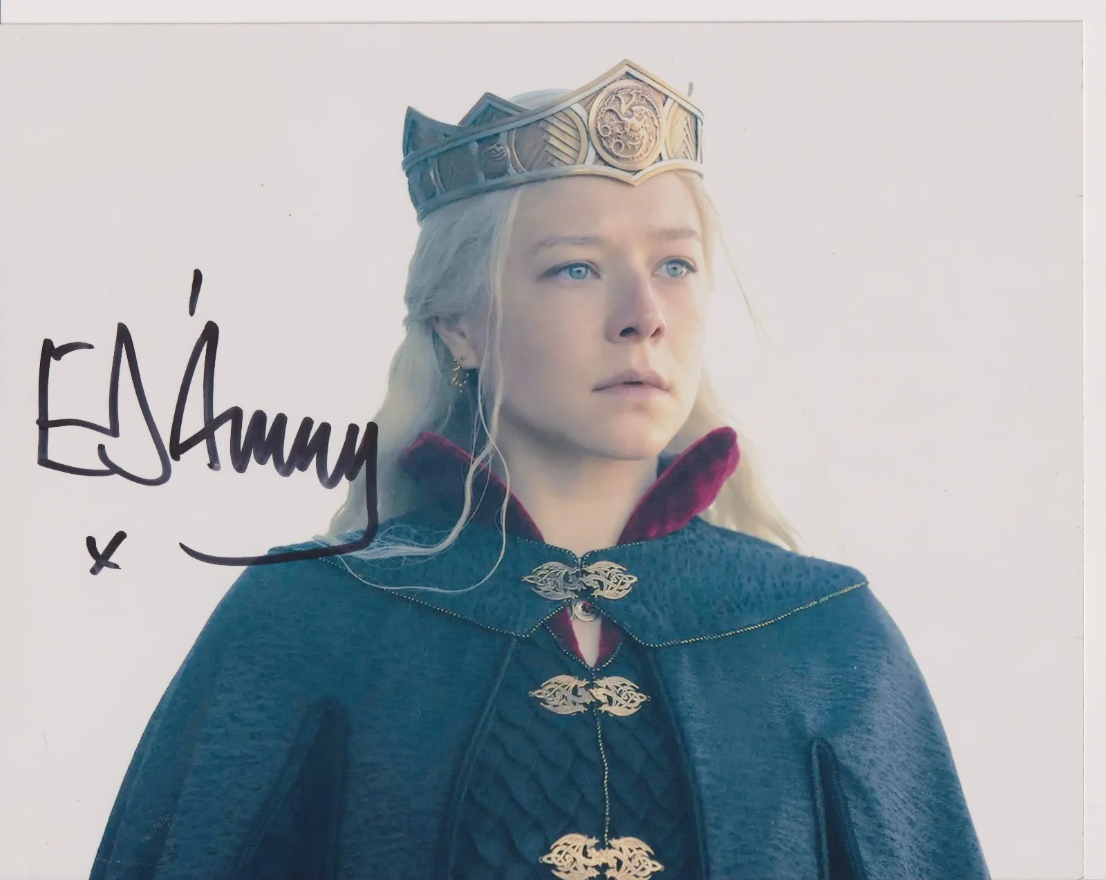 Emma D'Arcy — Emma D'rcy 8x10 Photo Signed W/COA #10 House of the dragon