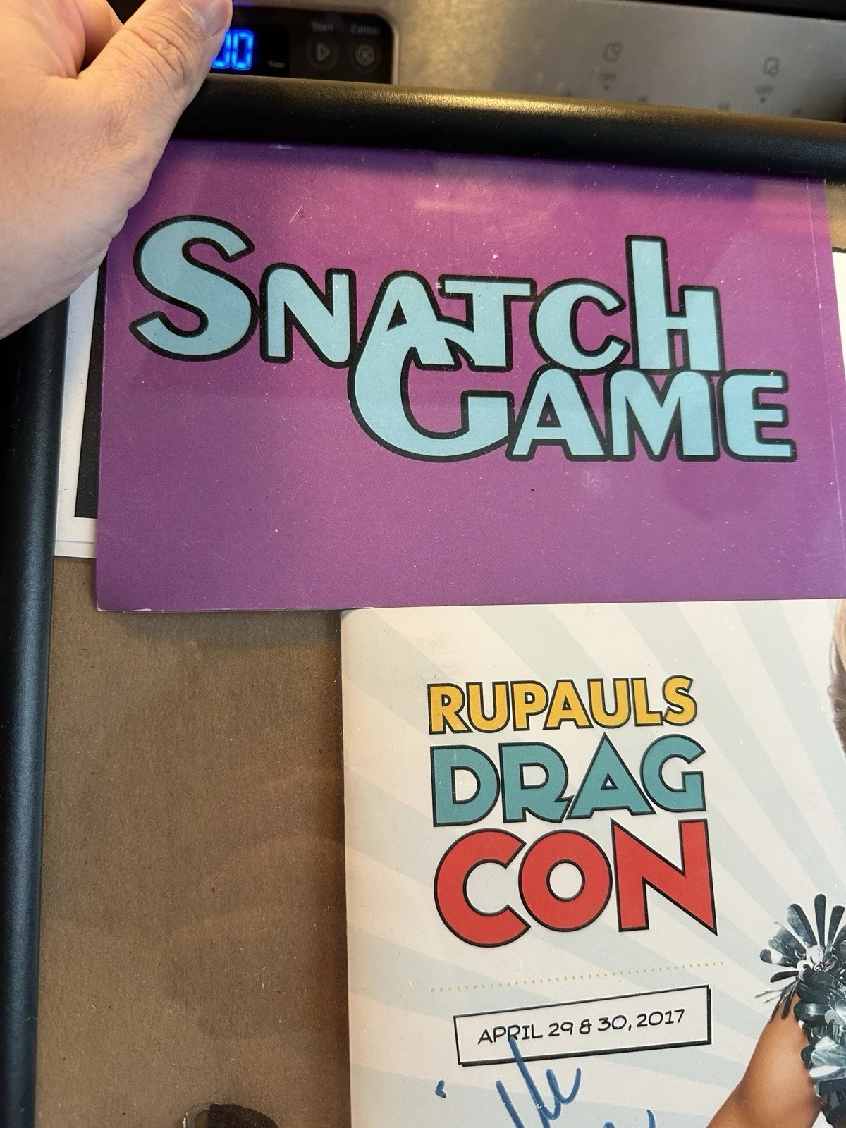 Michelle Visage Signed RuPaul’s DragCon Booklet + Extras – Drag Race Autographed, image 5