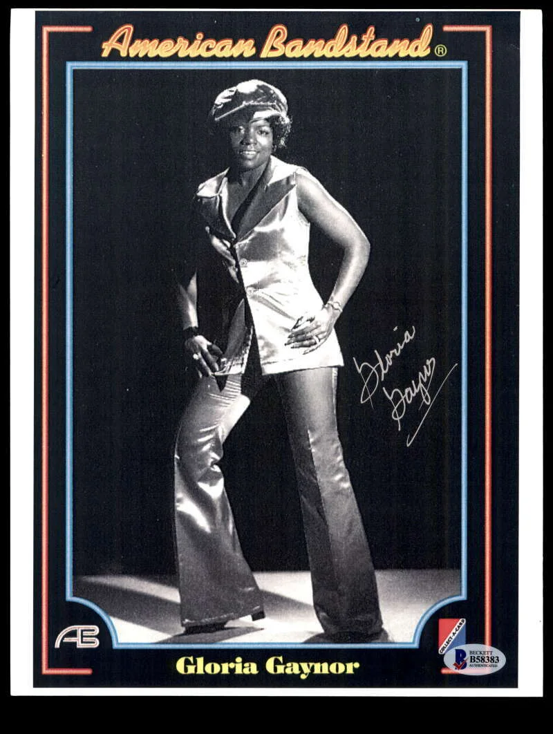 Gloria Gaynor — Gloria Gaynor BAS Beckett Coa Signed 9x11 Photo Autograph