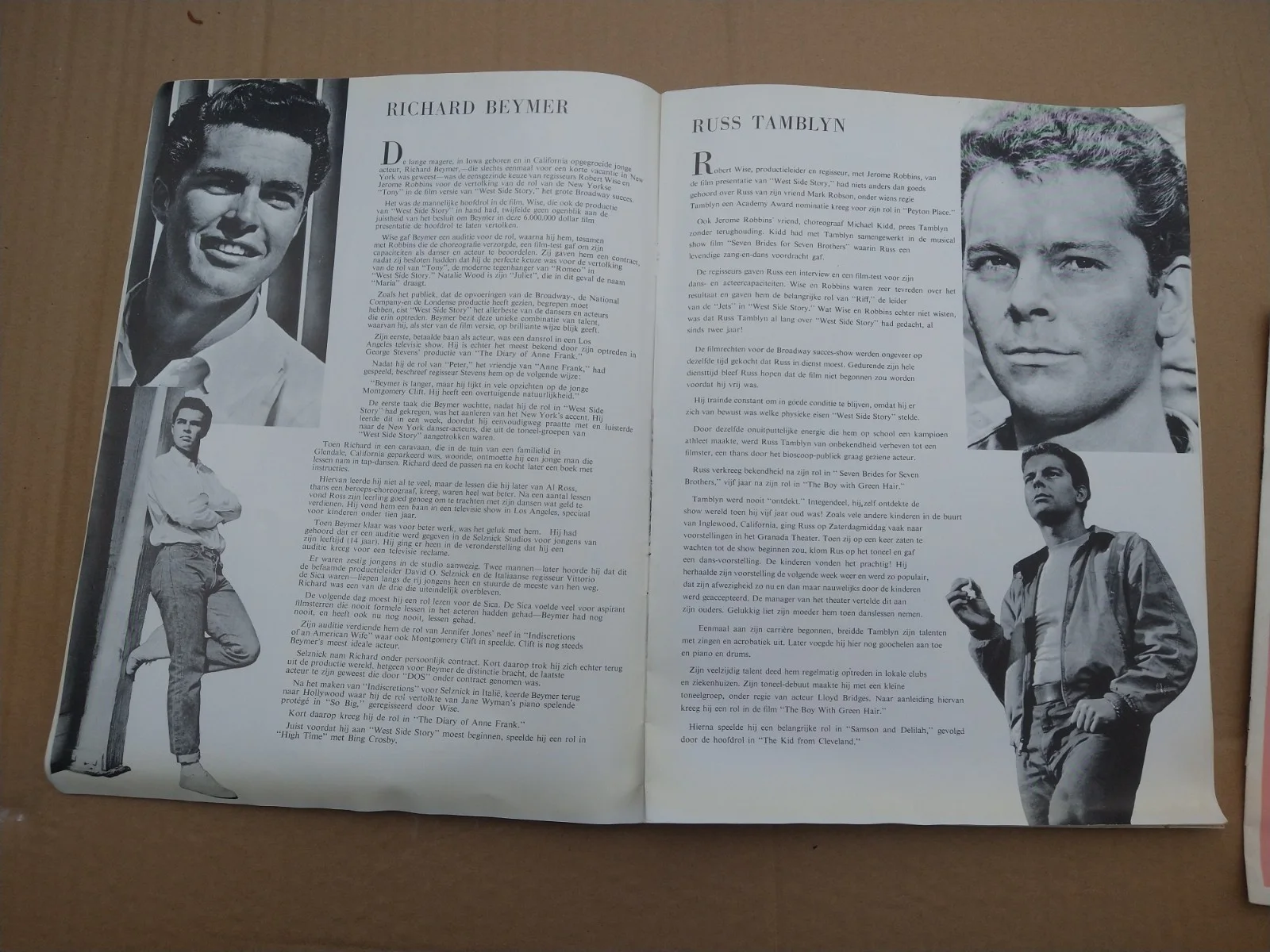 West Side Story 1961 Souvenir Film & Theatre Programmes, изображение 3