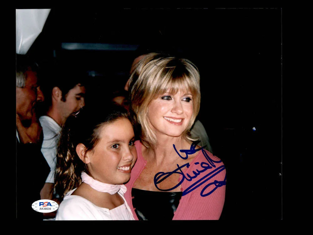 Olivia Newton John — Olivia Newton John PSA DNA Coa Signed 8x10 Photo Autograph 1