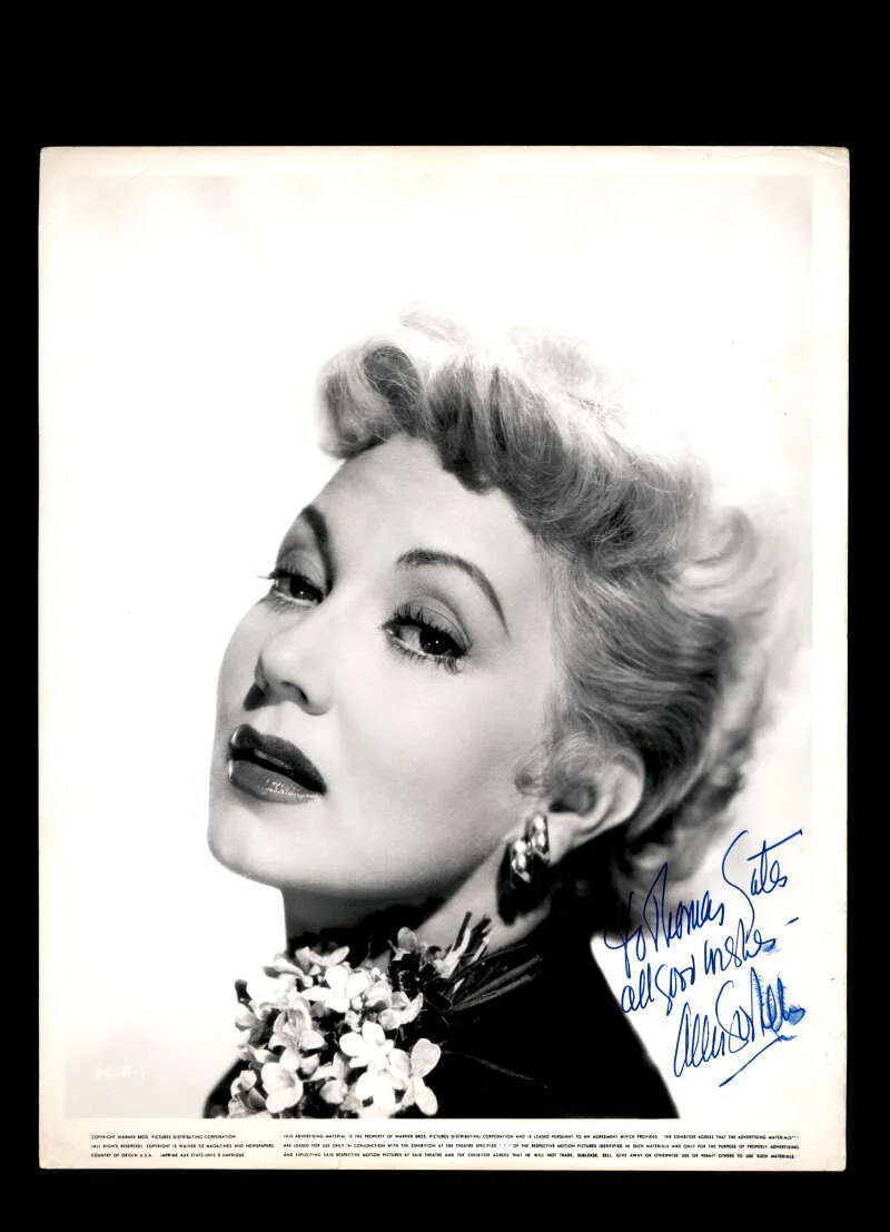 Ann Sothern — Ann Sothern JSA Loa Signed 8x10 Photo Autograph