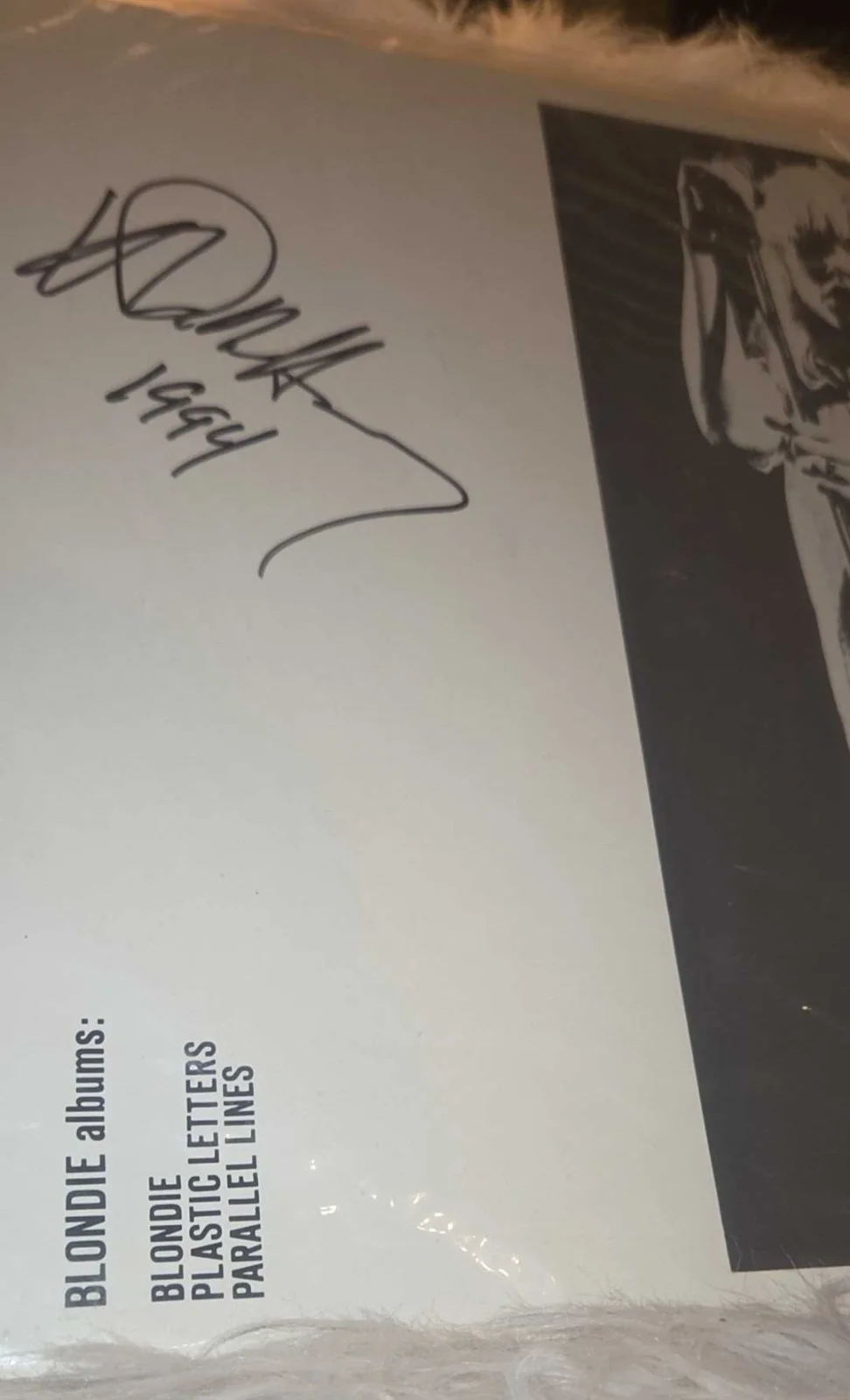 Blondie "Sunday Girl" Chrysalis 600034 Signed Original Record, sealed & unopened, image 4