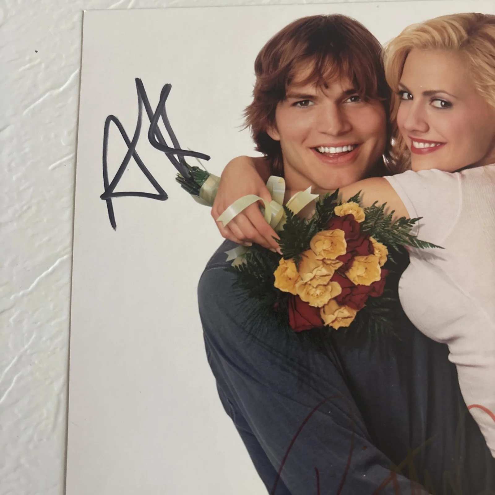 Brittney Murphy And Ashton Kutcher HandSigned Just Married 8x10 Photo, image 2