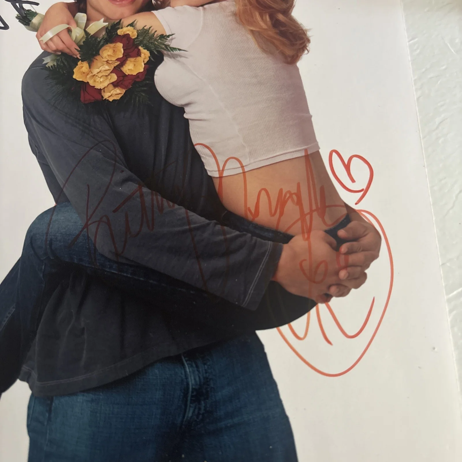 Brittney Murphy And Ashton Kutcher HandSigned Just Married 8x10 Photo, image 3