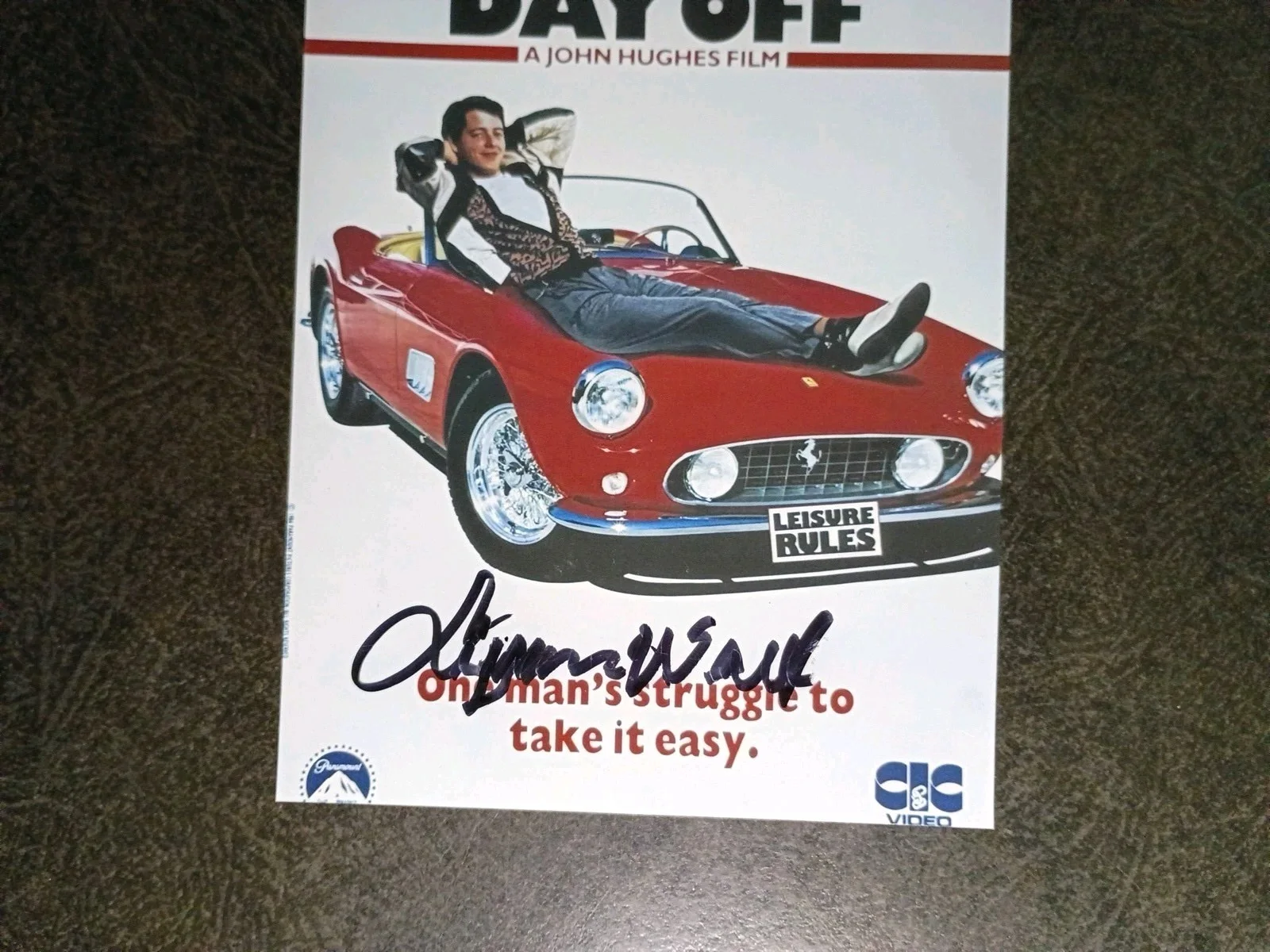 CLAUDIA CHRISTIAN — LYMAN WARD As DAD 2 Hand Signed Autograph 4X6 Photo S - FERRIS BUELLER'S DAY OFF, изображение 5