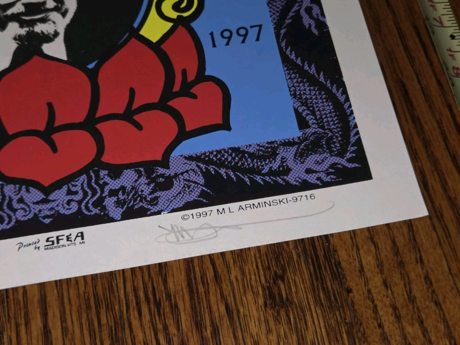 Allen Ginsberg Memorial Mark Arminski Poster Natalie Merchant Patti Smith More!, изображение 3