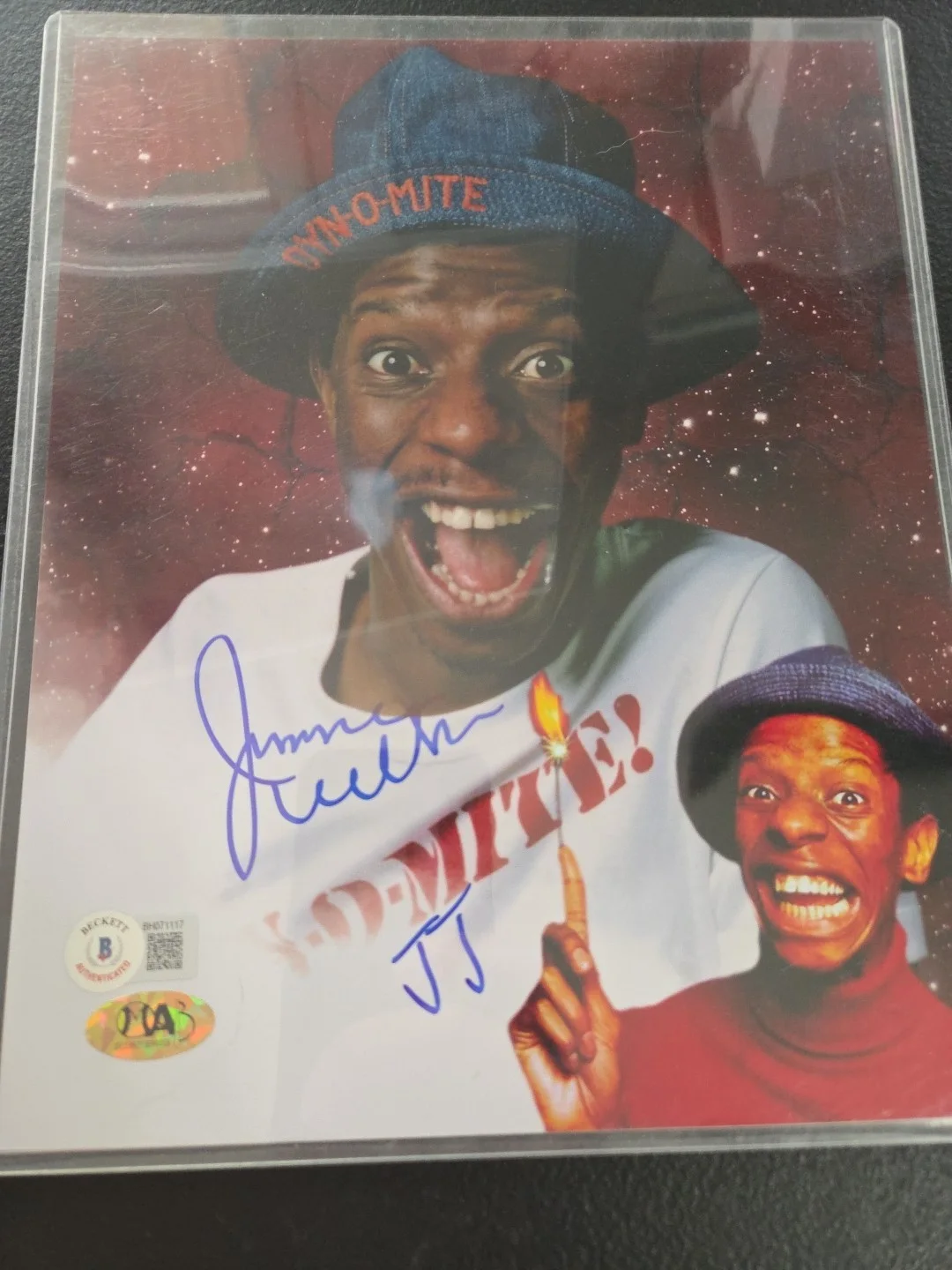 Jimmie walker — Jimmie Walker JJ Signed Autographed 8x10 Photo BAS & MAB Certified Good Times, изображение 2