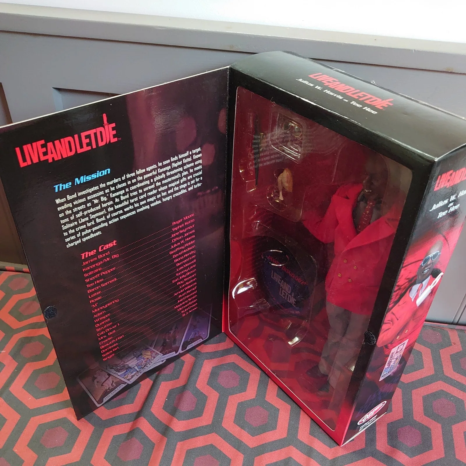 James Bond Tee Hee Julius W.Harris Live And Let Die Sideshow 12" Figure 007, изображение 2