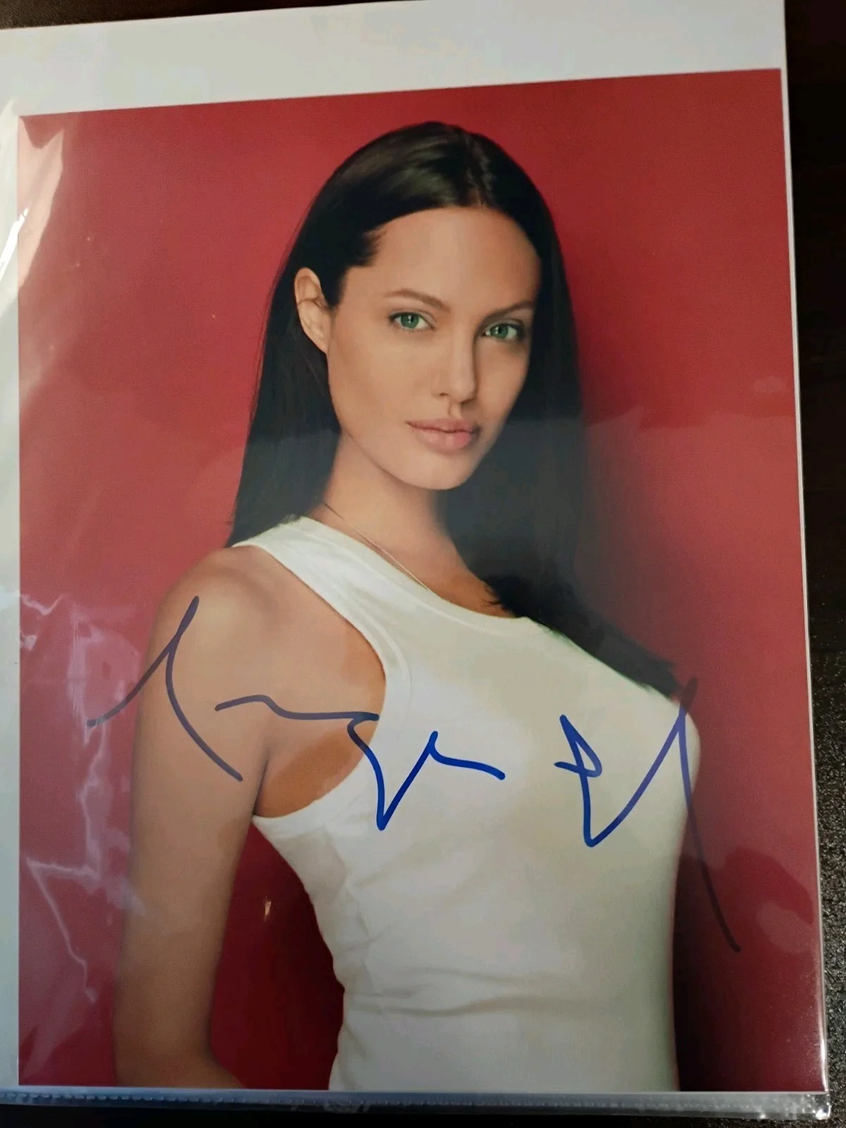 Angelina Jolie — ANGELINA JOLIE Signed Autographed SEXY 8x10 Photo..ACTING LEGEND..COA