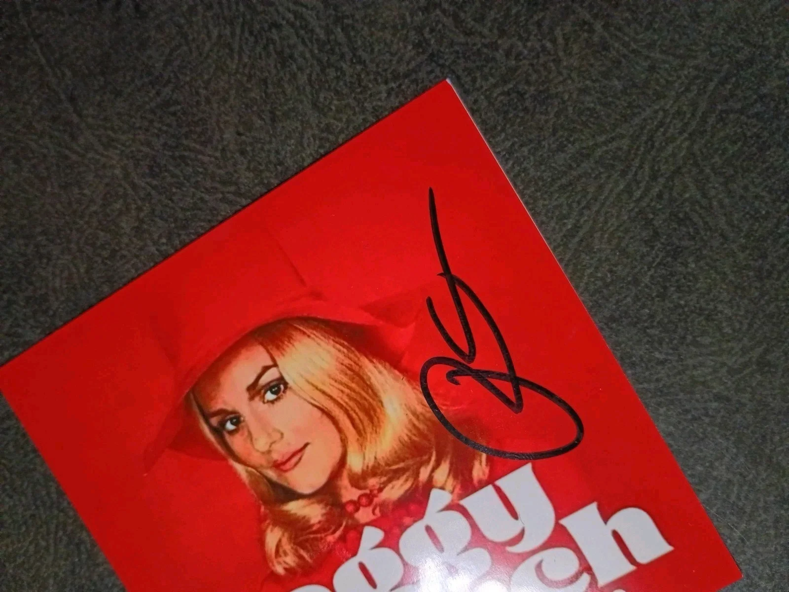 CLAUDIA CHRISTIAN — PEGGY MARCH 2 Hand Signed Autograph Photo S - SINGER / SONG - I WILL FOLLOW HIM, изображение 5