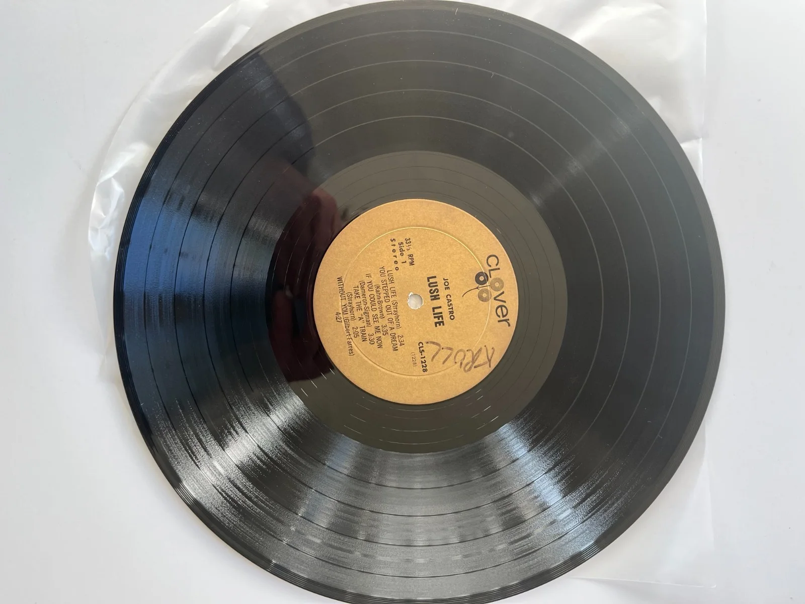 JOE CASTRO ~SIGNED ~ LUSH LIVE, 1960's, Clover Records, LP vintage vinyl, Jazz, image 5