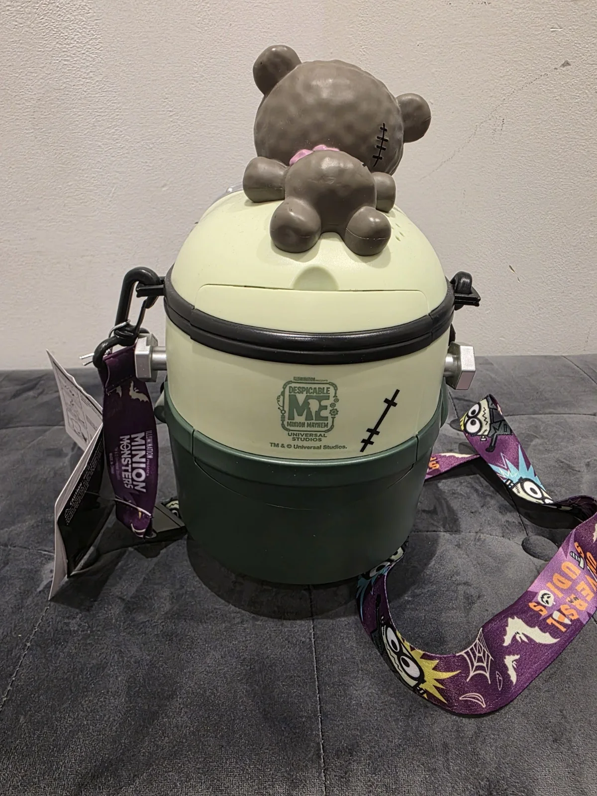 Minion Monsters Popcorn Bucket By Universal Studios BRAND NEW!, image 2
