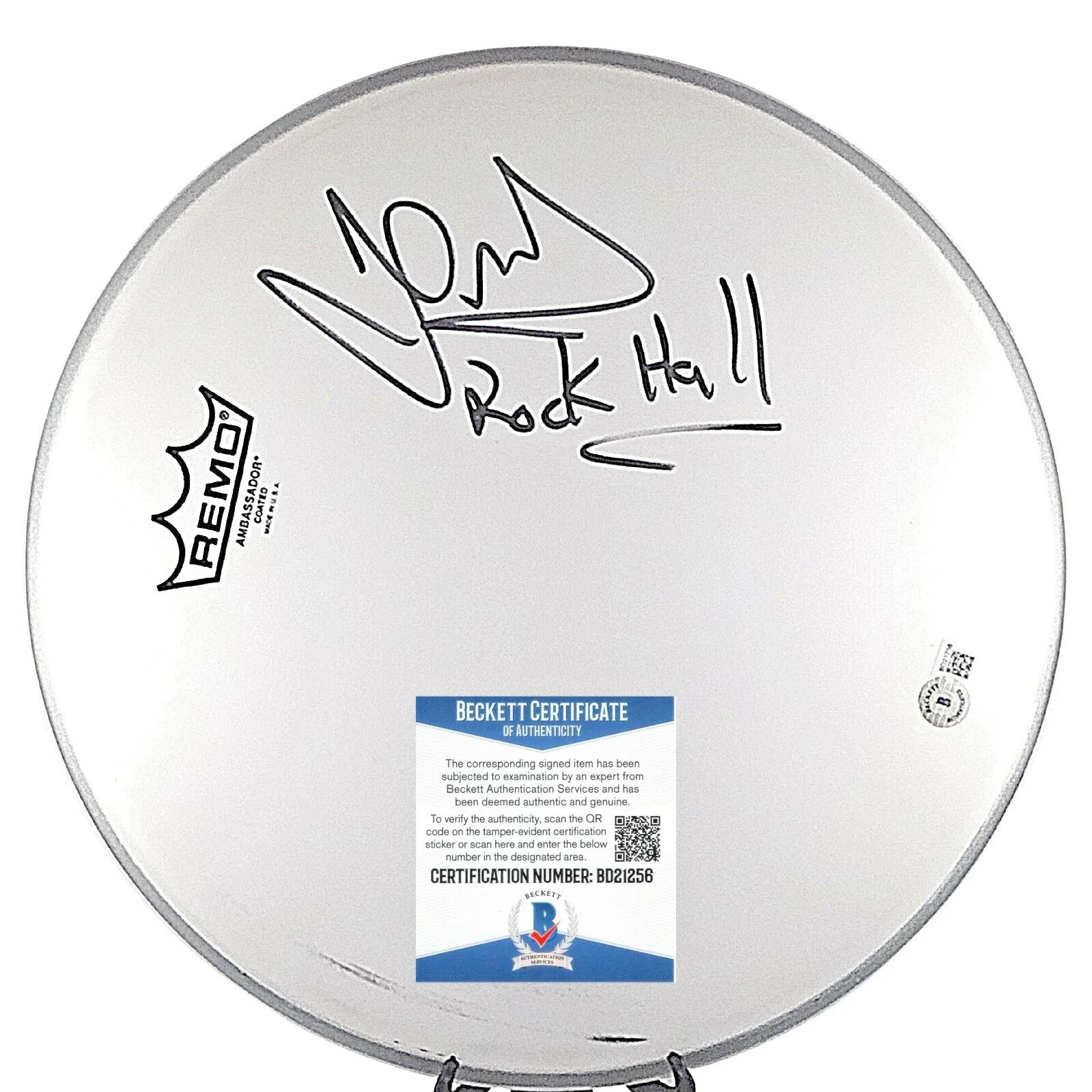 DJ Yella — DJ Yella NWA Signed Drumhead Rock Hall HOF Inscription Beckett COA Rap Hip Hop