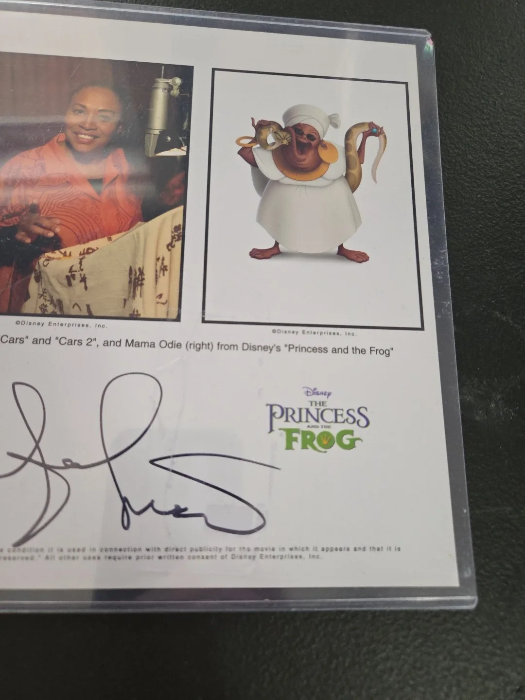 Jenifer Lewis Signed Photo 8"X10 DISNEY, CARS, PRINCESS AND THE FROG. BAS COA, изображение 5